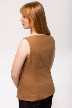 Жилет SHLOMO 6-2 капучино - фото 3