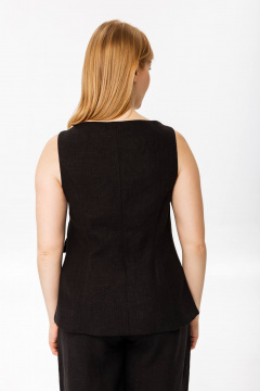 Жилет SHLOMO 6-2 черный - фото 3