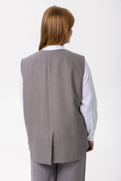 Жилет SHLOMO 6-4 серый - фото 2