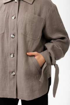 Куртка SHLOMO 9-2 серый - фото 2