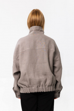 Куртка SHLOMO 9-4 серый - фото 2