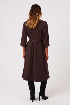 Платье Панда 115280 темно-бордовый - фото 4