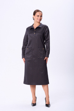 Платье TVIN 7878 синий - фото 3