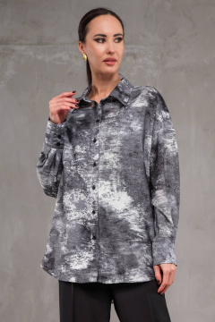 Блуза Erika 7076 серый - фото 5