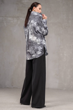 Блуза Erika 7076 серый - фото 3