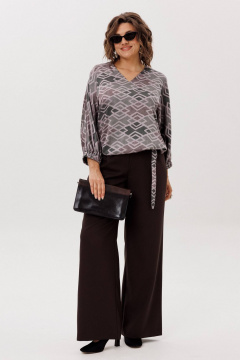 Блуза Anelli 1662 ромбовидные_холмы - фото 2