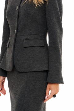 Жакет, юбка Prestige 5545 графит - фото 3