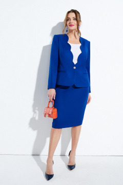 Жакет, юбка Lissana 5049 сапфир - фото 1