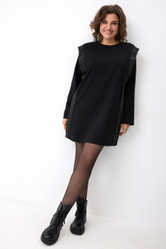 Платье BegiModa 1063 черный - фото 1
