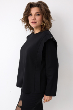 Лонгслив BegiModa 4150 черный - фото 3