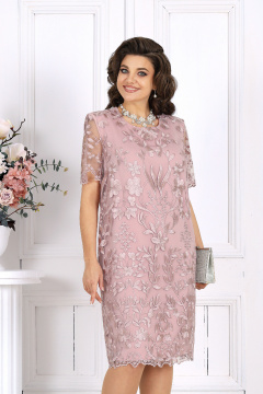 Платье Ninele 7474 пыльная роза - фото 3