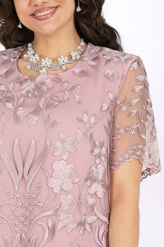 Платье Ninele 7474 пыльная роза - фото 5