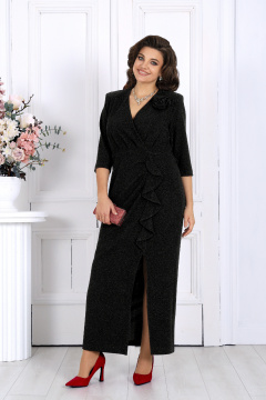 Платье Ninele 7515 черный - фото 3