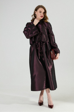 Платье NikVa 944-9 сливовый - фото 2