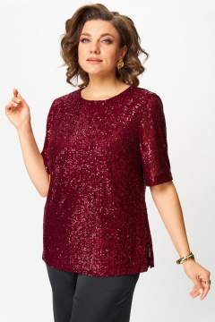 Блуза Svetlana-Style 2163 бордовый - фото 2