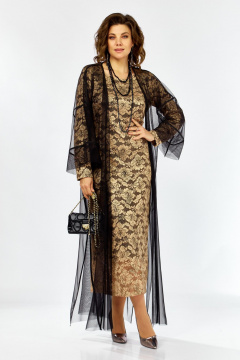 Кардиган, платье Lady Secret 25304 золотой+черный - фото 1