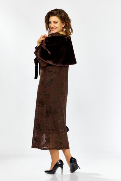 Болеро, платье Lady Secret 25307 коричневый - фото 5