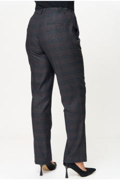 Брюки, жакет БелЭльСтиль 412-3_03_22+609-3_23_22 серо-коричневая клетка - фото 5