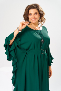 Платье Romanovich Style 1-2870 зеленый - фото 4