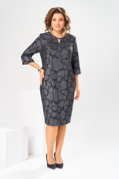 Платье Romanovich Style 1-2873 графит - фото 1