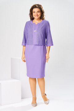 Жакет, платье Romanovich Style 3-2763 лаванда - фото 2