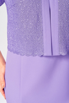 Жакет, платье Romanovich Style 3-2763 лаванда - фото 4