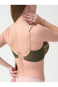 Бюстгальтер Frank&Co 11547 зеленый_бежевый - фото 4