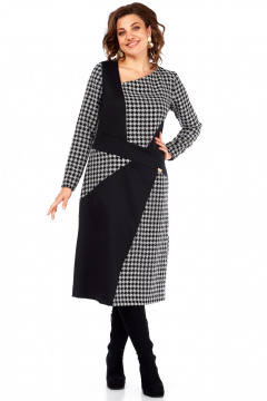 Платье Celentano lite 5071 гусиная_лапка - фото 2