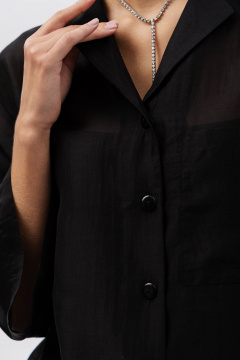 Блуза Romgil РТ0174-ВИ2 черный - фото 5