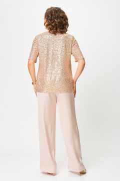 Блуза, брюки Svetlana-Style 2162 золото - фото 4