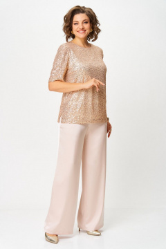 Блуза, брюки Svetlana-Style 2162 золото - фото 2