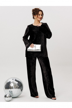Блуза, брюки Liona Style 966 черный - фото 3
