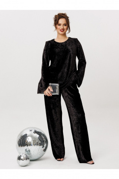 Блуза, брюки Liona Style 966 черный - фото 1