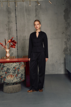 Брюки THE VERY 2438 черный - фото 4