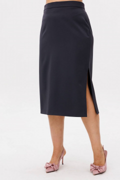 Юбка Anelli 1648 грифельный_силуэт - фото 5