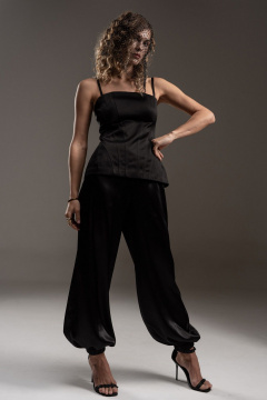 Брюки SILVERSPICE S-3527 черный - фото 1