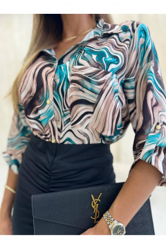 Блуза Nika.PL 04012136 витраж - фото 2