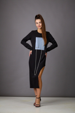 Туника Rosheli 1170 черный - фото 4