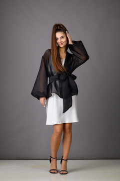 Блуза Rosheli 1171 черный - фото 4