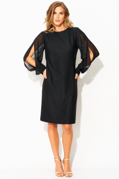 Платье Laikony L-883 черный - фото 1