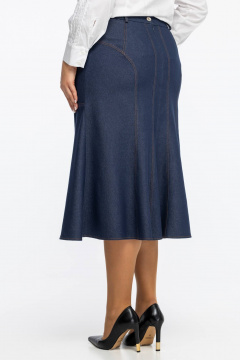 Юбка Avila 1009 синий - фото 5