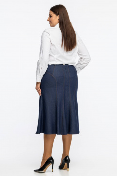 Юбка Avila 1009 синий - фото 4