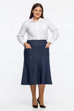 Юбка Avila 1009 синий - фото 1