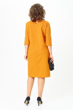 Платье Michel chic 2192 охра - фото 3