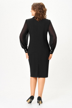 Платье DaLi 7063 чёрное - фото 2
