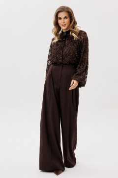 Брюки EOLA 3007.2  шоколадный - фото 1