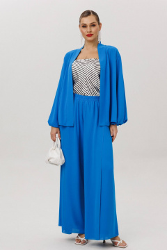 Блуза, брюки Anastasia 1063.1 васильковый - фото 1