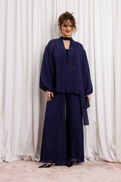 Блуза, брюки Anastasia 1063.1 нави - фото 2