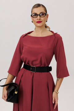 Платье Anastasia 1108.4 брусника - фото 5