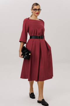 Платье Anastasia 1108.4 брусника - фото 3